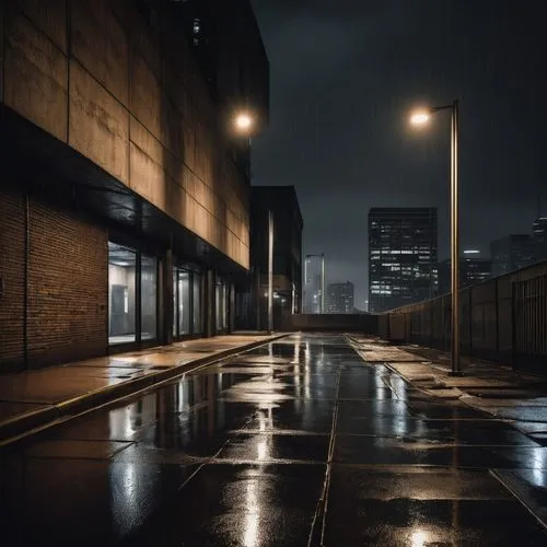 urban landscape,salford,gotham,mancunian,deansgate,urban,city scape,urbanworld,night photograph,night image,night photography,cityscapes,ukrainy,streetlights,rainville,city at night,heavy rain,rainfall,street lights,walking in the rain,Illustration,Realistic Fantasy,Realistic Fantasy 18