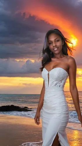 monifa,beach background,paulini,nomani,dibaba,diani