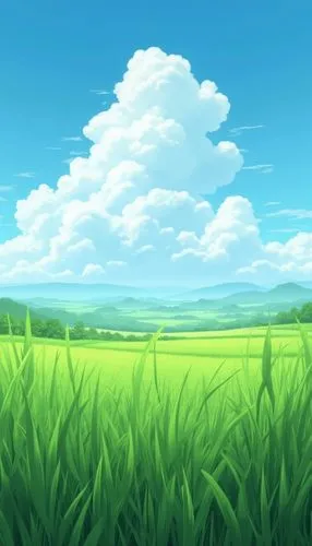 landscape background,cartoon video game background,nature background,grassfields,spring background,springtime background,Photography,General,Realistic