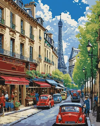 paris,french digital background,paris cafe,watercolor paris,paris clip art,paris shops,watercolor paris shops,parisian coffee,universal exhibition of paris,eiffel,france,eiffel tower,eifel,french tourists,montmartre,bistrot,world digital painting,french,the eiffel tower,french building,Art,Classical Oil Painting,Classical Oil Painting 23