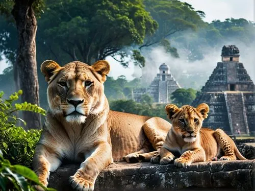 lionesses,lions couple,male lions,animal kingdom,king of the jungle,lion with cub,lion children,white lion family,two lion,lions,lion father,cambodia,african lion,chiang mai,angkor,big cats,lion fountain,srilanka,wild animals,belize zoo,Photography,General,Commercial