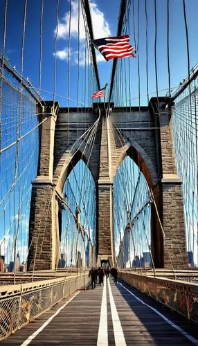 brooklyn bridge,manhattan bridge,triborough,newyork,george washington bridge,new york,usa landmarks,pont,roebling,outerbridge,big apple,golden bridge,triboro,nyclu,manhattan,harbor bridge,bridged,verrazano,bridge new europe,centerbridge,Illustration,Abstract Fantasy,Abstract Fantasy 04