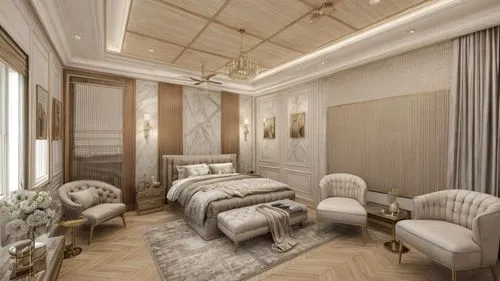 3d rendering,bridal suite,sleeping room,ornate room,luxury home interior,render,beauty room,modern room,room newborn,interior decoration,bedroom,guest room,danish room,boutique hotel,luxury hotel,great room,interior design,crown render,luxury bathroom,canopy bed,Interior Design,Bedroom,Modern,German Modern Classic