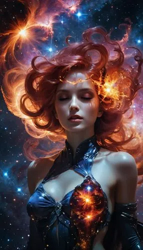 starfire,chandra,fiery,fantasy woman,fire angel,fantasy picture,Conceptual Art,Fantasy,Fantasy 11