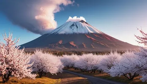 calbuco volcano,volcanic landscape,popocatepetl,stratovolcanoes,fuji mountain,mount fuji,active volcano,mayon,mt fuji,volcanoes,arenal volcano,the volcano avachinsky,the volcano,volcanically,volcan,mount taranaki,blooming trees,fuji,mountain flower,japanese sakura background,Photography,General,Realistic