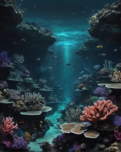 underwater landscape,coral reef,underwater background,ocean floor,coral reefs,ocean underwater,undersea,deep sea,underwater oasis,seabed,aquarium,reef tank,under the sea,underwater world,sea life underwater,seamount,long reef,sea-life,under sea,ocean background,Conceptual Art,Fantasy,Fantasy 34