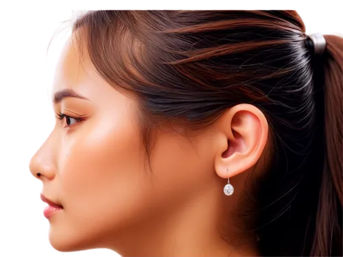 pointed nose,namie,profile,princess' earring,digital painting,world digital painting,profiles,half profile,portrait background,lakorn,woori,youqian,mikimoto,yenny,photo painting,chun,haixia,rainie,earring,asian woman,Illustration,Japanese style,Japanese Style 20