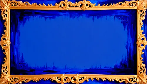 decorative frame,art nouveau frame,art deco frame,gold frame,copper frame,art nouveau frames,blue leaf frame,mirror frame,majorelle blue,color frame,crayon frame,square frame,golden frame,frame ornaments,openwork frame,botanical frame,frame border,frame illustration,blue painting,frame flora,Conceptual Art,Oil color,Oil Color 20