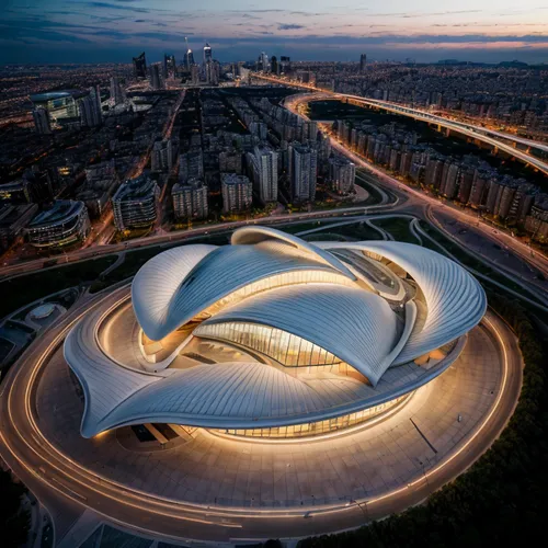 futuristic art museum,futuristic architecture,calatrava,santiago calatrava,mercedes-benz museum,soumaya museum,baku eye,stadium falcon,disney concert hall,disney hall,universal exhibition of paris,bir