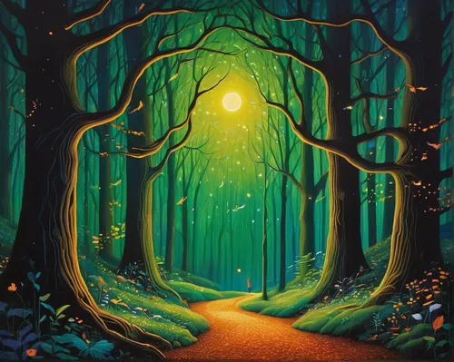 forest road,forest path,enchanted forest,forest of dreams,forest background,fairytale forest,forest landscape,fairy forest,the forest,cartoon forest,elven forest,forest glade,green forest,the forests,holy forest,the woods,forest,haunted forest,the mystical path,star wood,Art,Artistic Painting,Artistic Painting 26