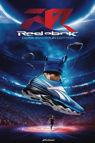 Imagine a futuristic world where athletes compete in a Reebok ZigTech-powered competition. Describe the intense atmosphere.,cd cover,american football cleat,tennis shoe,stadium falcon,arena football,d