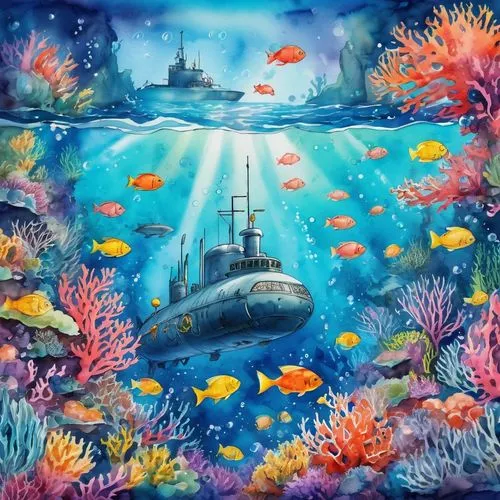 aquarium,underwater background,marine tank,underwater landscape,ocean background,seaquarium,coral reef,under sea,under the sea,ocean pollution,aquarium inhabitants,scuba,undersea,aquaculture,the bottom of the sea,underwater world,underwater playground,aquariums,marine diversity,deep sea,Illustration,Paper based,Paper Based 25