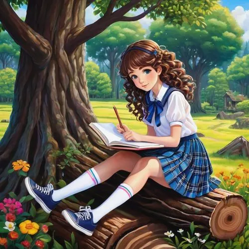 japanese sakura background,spring background,springtime background,haruhi,girl with tree,megumi,euphonium,suzumiya,chieri,tomoyo,sakura background,nanako,clannad,forest background,park bench,uzuki,euphonious,ushio,nature background,yanmei,Illustration,Abstract Fantasy,Abstract Fantasy 12