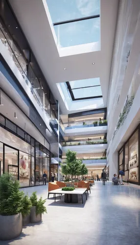 Interior Design, Indoor space, Livingroom interior design, Nordic, Northern Design Team,,3d rendering,shopping mall,multistoreyed,render,food court,shopping center,daylighting,modern office,hongdan ce