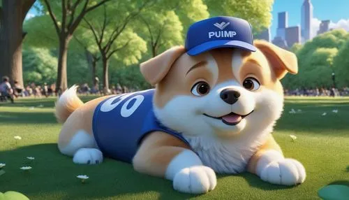 a police dog,policeman,blart,kimbundu,the pembroke welsh corgi,corgi,polis,pupillidae,police officer,police hat,pembroke welsh corgi,pup,popo,puig,gossypol,polo,pcso,police,pudwill,topdog,Unique,3D,3D Character