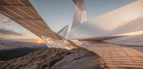 sandy rocky mountain
,moveable bridge,cable-stayed bridge,humpback bridge,half dome,futuristic architecture,scenic bridge,segmental bridge,half-dome,calatrava,hanging bridge,skyscapers,tied-arch bridg