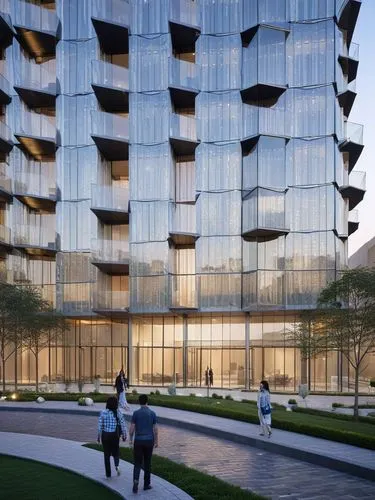 glass facade,bjarke,safdie,adjaye,tishman,interlace