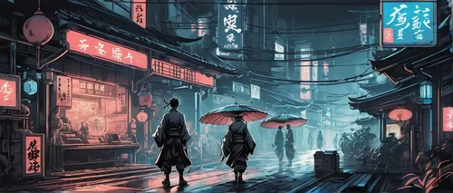 japanese umbrellas,umbrellas,shinjuku,tokyo,kyoto,kowloon,taipei,tokyo city,shanghai,walking in the rain,hong kong,cyberpunk,asian umbrella,lanterns,asakusa,hanoi,alleyway,umbrella,japanese umbrella,osaka,Illustration,Paper based,Paper Based 30