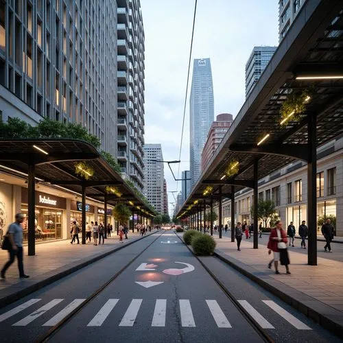 transbay,pedestrianized,tram road,paulista,walkability,poydras,britomart,streetcars,marunouchi,pedestrian zone,nihonbashi,paved square,streetscape,zeil,avenues,streeterville,streetscapes,costanera center,pedestrian lights,friedrichstrasse