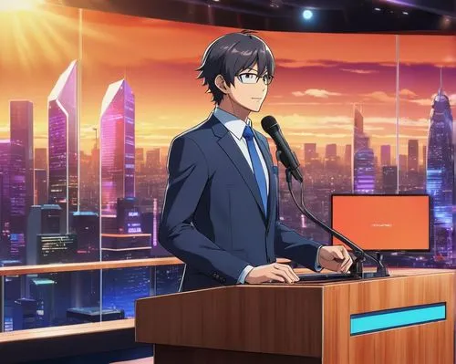 hachiman,newscaster,newsreader,newscasters,newsman,katsuyuki,kagame,presided,newscasting,shinra,newswatch,keion,weathercaster,omine,debater,inaho,hokuto,shinichiro,livius,newsreaders,Illustration,Japanese style,Japanese Style 03