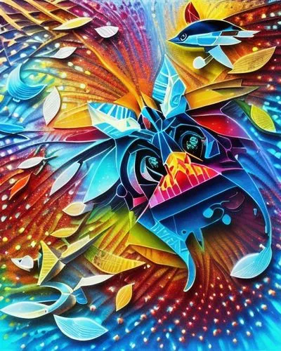 koi,koi fish,kaleidoscope art,psychedelic art,peacock,fairy peacock,colorful birds,chameleon abstract,garuda,glass painting,koi carp,an ornamental bird,koi pond,bird painting,hummingbirds,kaleidoscopic,birds of the sea,blue peacock,kaleidoscope,indigenous painting