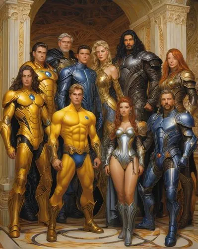 x men,xmen,asgardians,eternals,inhumans,ultraverse,Illustration,Realistic Fantasy,Realistic Fantasy 03