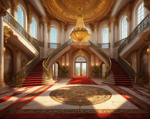 ornate room,hall of the fallen,theed,opulence,czarist,europe palace,opulently,entrance hall,marble palace,royal interior,grandeur,grand master's palace,opulent,radiosity,tsars,ballroom,catherine's palace,ornate,damascene,czar,Illustration,Realistic Fantasy,Realistic Fantasy 33