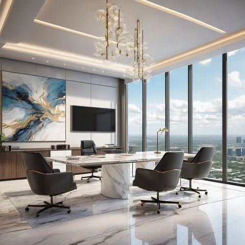 penthouses,luxury home interior,modern decor,interior modern design,sathorn,contemporary decor,modern living room,boardroom,modern office,great room,modern room,minotti,interior design,conference room,family room,board room,glass wall,livingroom,interior decoration,conference table,Art,Classical Oil Painting,Classical Oil Painting 14