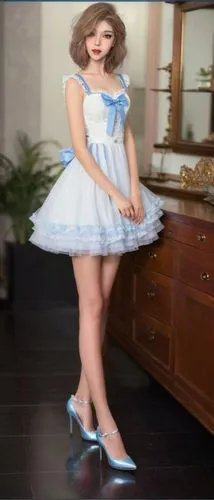 housemaid,crinoline,tutu,anfisa,thighpaulsandra,dress doll