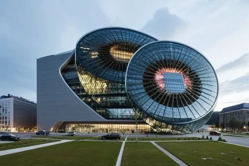 morphosis,vinoly,autostadt wolfsburg,safdie,skolkovo,embl,songdo,dongdaemun,bundestag,koolhaas,heatherwick,futuristic architecture,bicocca,kaust,blavatnik,ordos,bjarke,galaxy soho,thyssenkrupp,hongdan center,Photography,General,Realistic