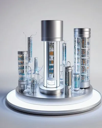 solar cell base,nuclear reactor,microturbines,3d rendering,iter,electric tower,prefabrication,kilogram,microdistrict,turbomachinery,futuristic architecture,arcology,modularity,thyssenkrupp,high-rise building,power towers,urban towers,microfabrication,nuclear power plant,cylinders,Illustration,Japanese style,Japanese Style 07