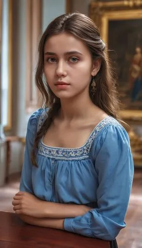 girl in a historic way,principessa,miniaturist,belle,nelisse,amiina,noblewoman,liesl,pevensie,cosette,ariela,isabella,dorota,cassandra,delatour,nessarose,georgiana,portrait of a girl,young girl,eugenie,Photography,General,Realistic