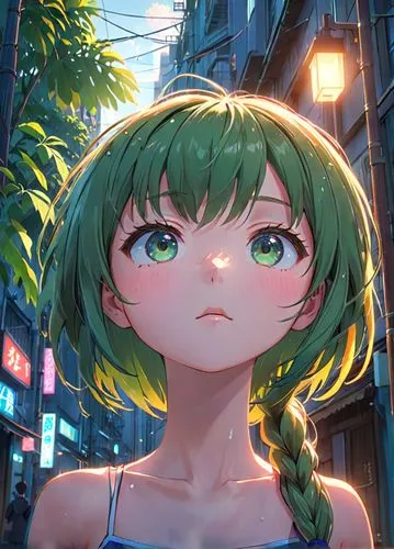 ranka,yotsuba,gumi,midori,takagaki,mutsuki,hanaka,amami,monaca,niijima,sanae,himawari,sonika,yuuka,kandari,mion,midorikawa,chihiro,akihabara,marji,Anime,Anime,Realistic