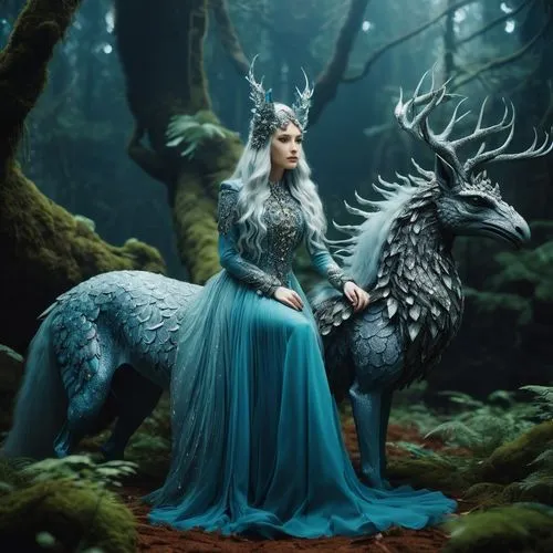 fantasy picture,blue enchantress,forest dragon,fantasy art,mythical creatures,faery,fairy queen,fantasy woman,faerie,fairy peacock,fairy tale character,the enchantress,celtic queen,fantasy portrait,mythical creature,elven forest,fairytale characters,3d fantasy,elven,fairy tale,Photography,Artistic Photography,Artistic Photography 12