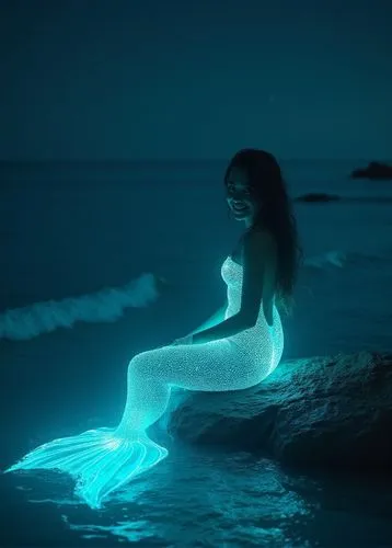 bioluminescent,bioluminescence,believe in mermaids,sirene,let's be mermaids,mermaid tail