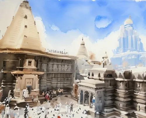 white temple,ice castle,ancient city,fantasy city,snow scene,winter village,ice planet,fontana di trevi,winter festival,maya civilization,tokyo disneysea,atlantis,borodundur,maya city,imperial shores,