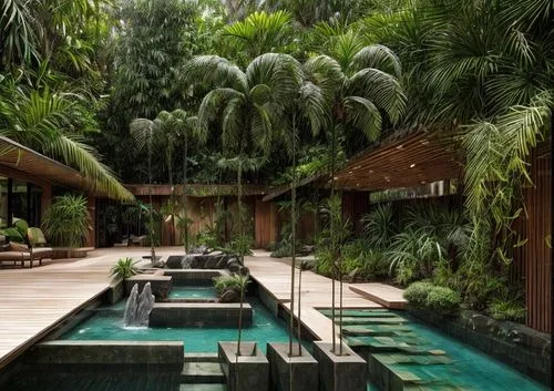 landscape designers sydney,tropical jungle,tropical house,landscape design sydney,garden design sydney,ubud,eco hotel,tropical greens,rainforest,rain forest,palm garden,bali,vietnam,royal palms,pool house,seminyak,exotic plants,tropical island,jungle,bamboo plants,Landscape,Garden,Garden Design,Tropical Paradise