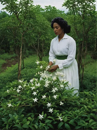 Create a suspenseful story where a farmer discovers a rare and valuable type of jasmine growing on their land.,indian jasmine,west indian jasmine,farmer's jasmine,cape jasmine,star jasmine,yogananda,w