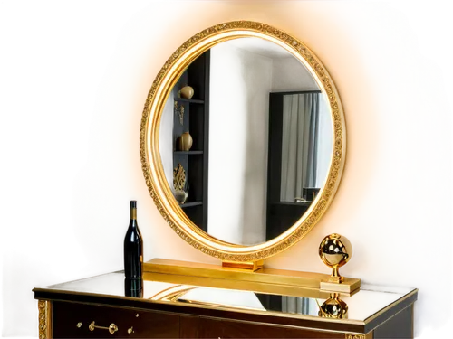 dressing table,magic mirror,makeup mirror,mirror frame,parabolic mirror,wood mirror,art deco frame,gold stucco frame,the mirror,gold foil art deco frame,golden candlestick,decorative frame,exterior mirror,chiffonier,the gramophone,gold frame,gold lacquer,antique furniture,golden frame,outside mirror,Art,Artistic Painting,Artistic Painting 46