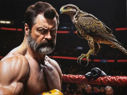 arlovski,rockhold,big hawk,seagal,sandow,king buzzard,hawk animal,mlita,kimbo,oizo,inoki,jcvd,falconar,snitsky,bird bird-of-prey,falconer,offerman,zangief,koloff,kraven,Conceptual Art,Daily,Daily 01