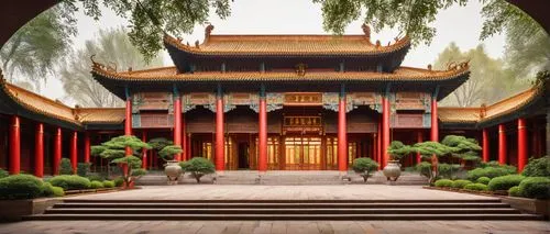 hall of supreme harmony,asian architecture,summer palace,qibao,buddhist temple,jingshan,qufu,longshan,water palace,qingcheng,wudang,soochow,shuozhou,dragon palace hotel,shaoxing,the golden pavilion,chaozhou,zhaozhou,hengdian,khenin,Art,Classical Oil Painting,Classical Oil Painting 18