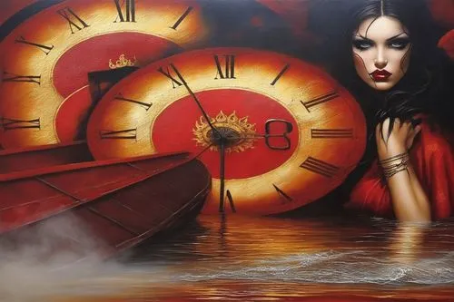 amazing painting ,adnate,timpul,horologist,peintre,vanderhorst,veruovic,oil painting on canvas,viveros,wall clock,tempus,sloviter,fantasy art,kenovic,art painting,clock face,timekeeper,bunel,time spir