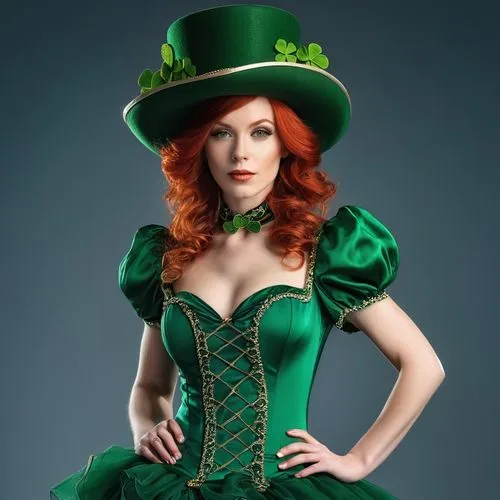 irishwoman,irish,irishwomen,celtic woman,happy st patrick's day,celtic queen,st patrick day,leprechaun,saint patrick's day,morrible,st patrick's day,st paddy's day,st patricks day,saint patrick,lepreau,shamrock,st patrick's day icons,irishness,elphaba,green dress,Photography,General,Realistic