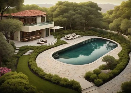 landscaped,pool house,roof landscape,landscape design sydney,landscape designers sydney,home landscape,luxury property,dorne,outdoor pool,dreamhouse,beautiful home,garden design sydney,summer house,landscaping,holiday villa,luxury home,garden elevation,private house,roof top pool,swimming pool,Illustration,Realistic Fantasy,Realistic Fantasy 35