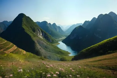 changbai mountain,the valley of flowers,tianchi,mountainous landscape,changbai,landscape mountains alps