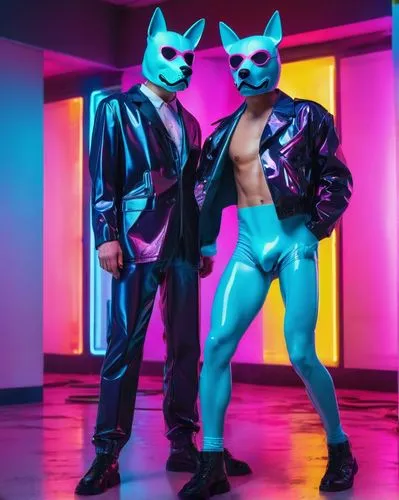 fischerspooner,catsuits,pussycats,suiters,luchadors,stray cats,Conceptual Art,Sci-Fi,Sci-Fi 28