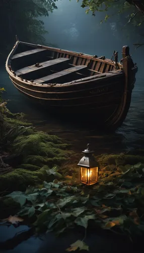 boat landscape,wooden boat,old wooden boat at sunrise,the night of kupala,rowboat,wooden boats,little boat,abandoned boat,fantasy picture,sailing ship,rowboats,lantern,viking ship,sailing-boat,illuminated lantern,viking ships,old boat,light of night,adrift,afloat,Photography,General,Natural