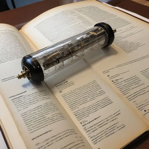 scientific instrument,oxygen cylinder,spiral binding,a flashlight,old calculating machine,manuscript,reading magnifying glass,writing instrument accessory,writing or drawing device,maglite,optical instrument,magnifier glass,message in a bottle,calculating machine,dictionary,co2 cylinders,barograph,torah,oxygen bottle,handheld electric megaphone,Photography,General,Realistic