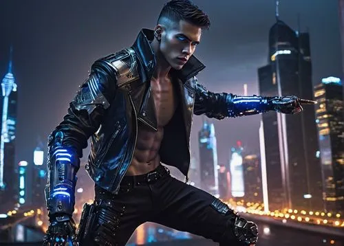 kaidan,markus,cyberpunk,atrak,jace,vaas,saade,kaulitz,shaarawy,dmc,garson,neuromancer,cyberpunks,jonassaint,alekseev,vinai,zeqiri,nikolais,siva,leather jacket,Photography,Fashion Photography,Fashion Photography 12