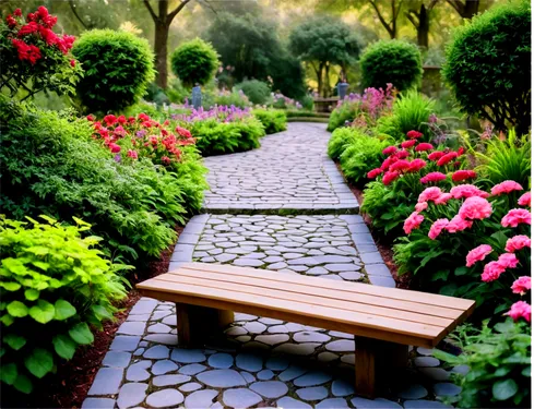 garden bench,wooden path,nature garden,walkway,pathway,patio,wooden bench,landscape designers sydney,gardens,summer border,benches,flower borders,landscape design sydney,stone bench,flowerbeds,jardin,landscaped,english garden,patios,garden,Photography,Fashion Photography,Fashion Photography 05